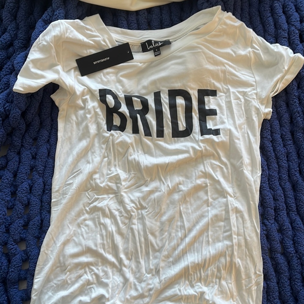 Lulus bride shirt size small